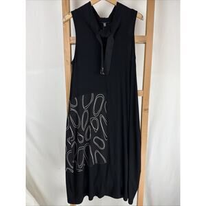NWT Shannon Passero Black Sleeveless Dress #1008 Size XS